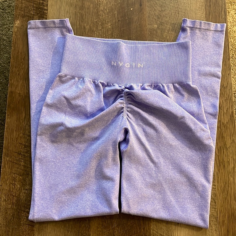 COPY - NVGTN scrunch butt leggings, size S, lilac lavender
